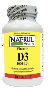 Nat-rul Health Vitamin D3